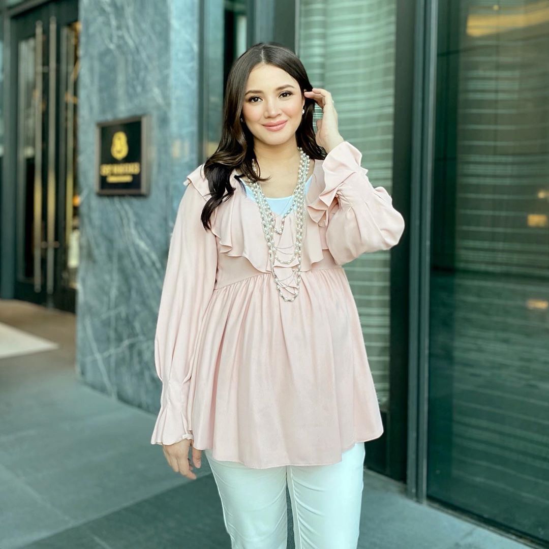 Fazura at her surprise baby shower. Photo: Nur Fazura/ Instagram