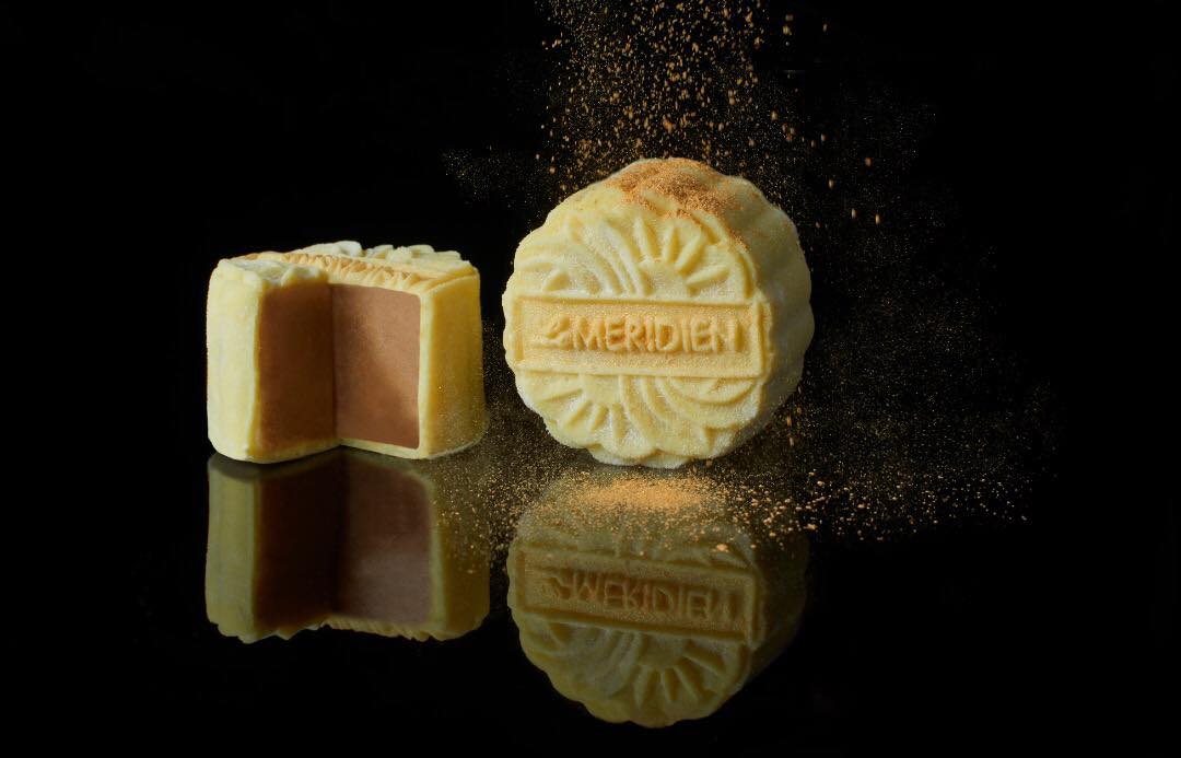 Yuzu Calamansi with Confit Orange Peel mooncakes. Photo: Le Meridien Kuala Lumpur