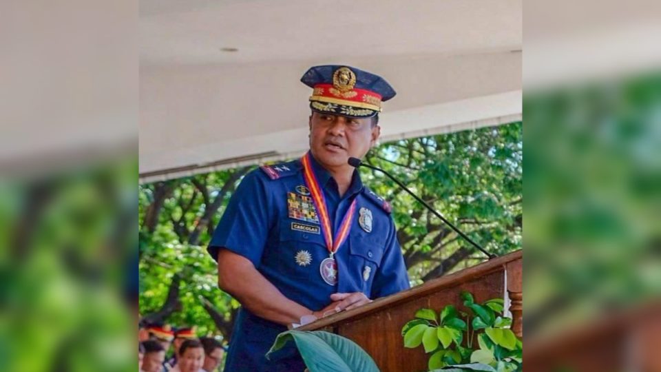 Philippine National Police Chief General Camilo Cascolan. Photo: Cascolan/FB