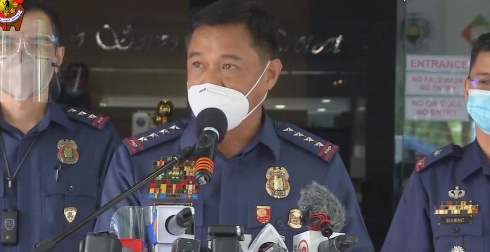 Philippine National Police (PNP) chief Police General Camilo Pancratius Cascolan. Screenshot from PNP video