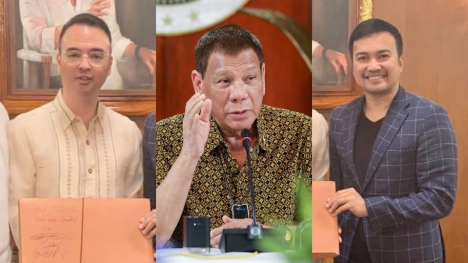 <i>Photo: Lord Allan Velasco / FB, PCOO / FB </i>