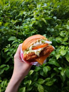 The Fish Burger. Image: Fatburger Singapore