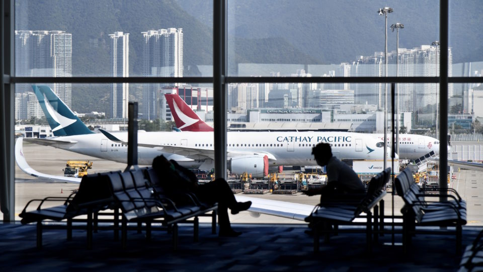 The Hong Kong International Airport. Photo via the Hong Kong government’s Information Services Department