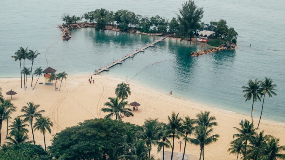 Beach on Sentosa. Photo: Annie Spratt