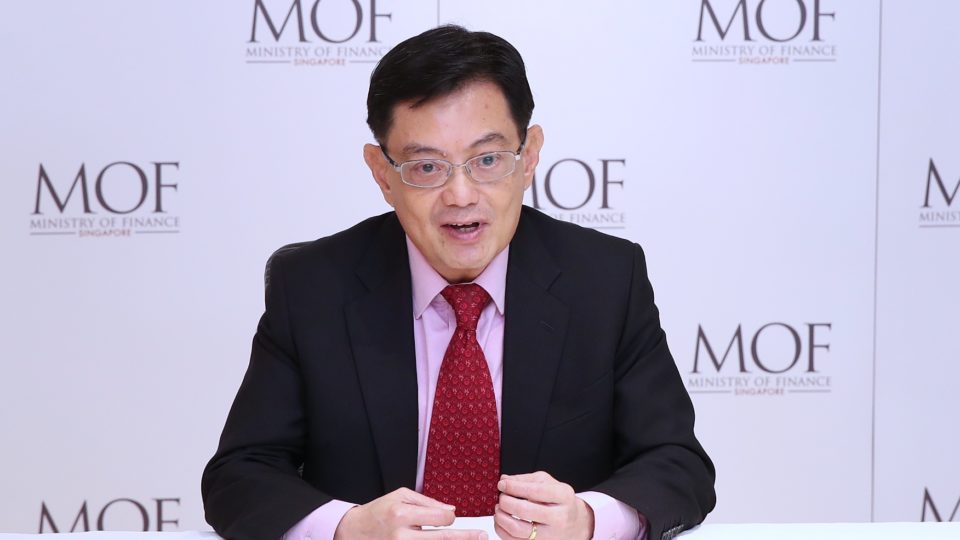 Finance Minister Heng Swee Keat in a September photo. Image: LH Goh
