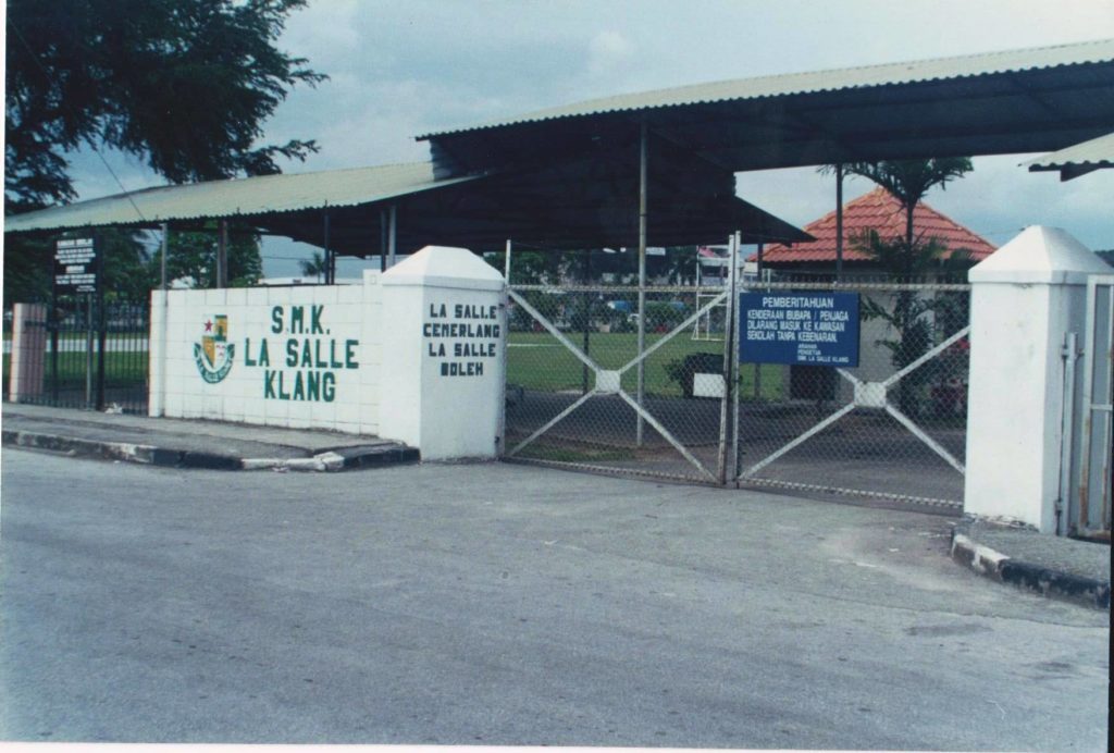 Entrance of SMK La Salle Klang. Photo: SMKLSK/Facebook