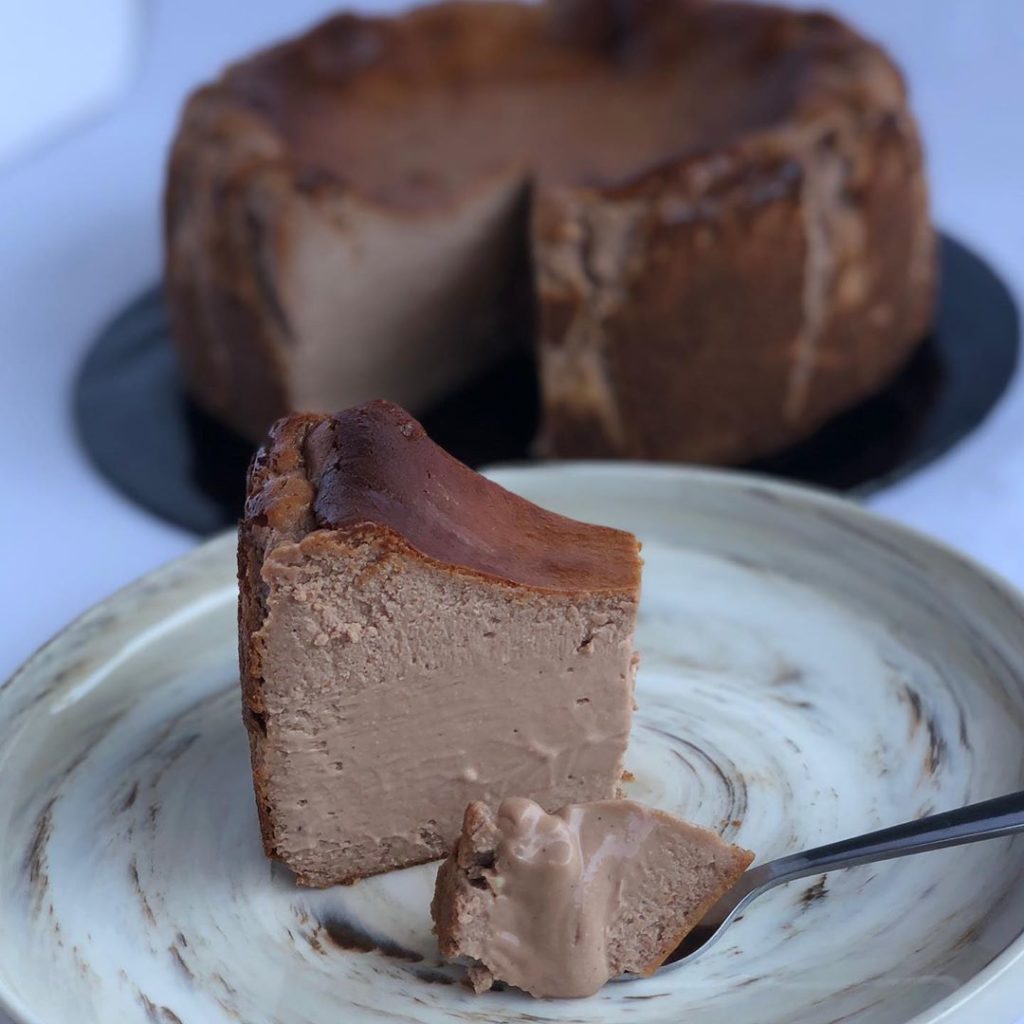 Belgian chocolate cheesecake by Miru Dessert Cafe. Photo: Miru Dessert Cafe/Instagram