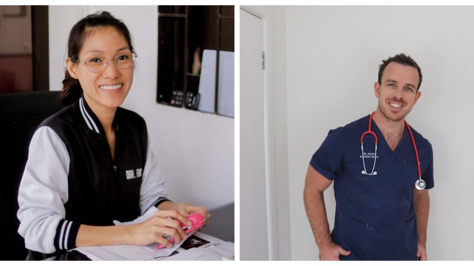 Farrah Bunch and Adam Smith. Photos from Bunch and Smith’s Facebook pages