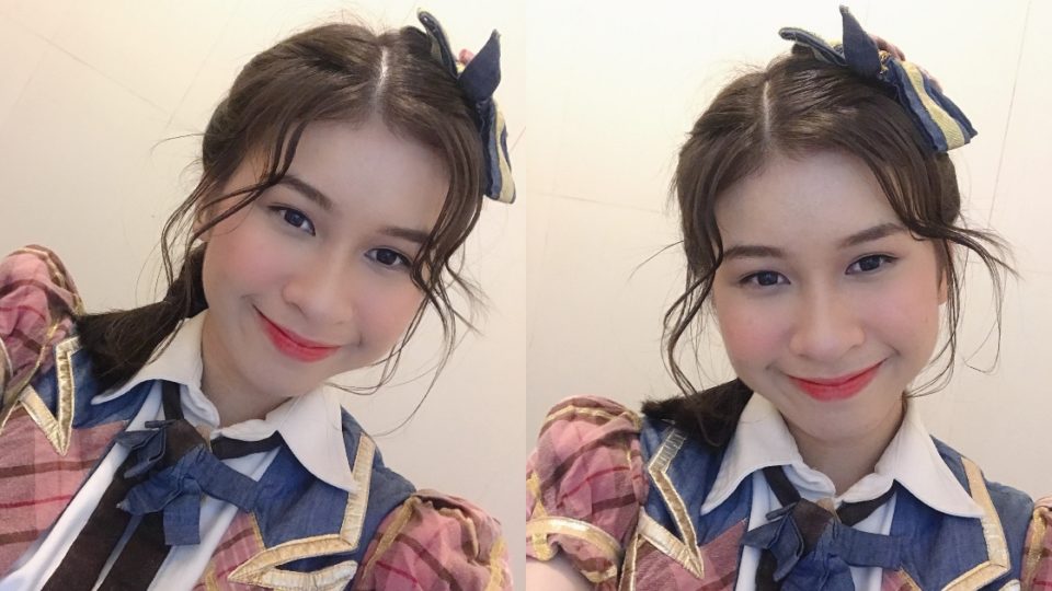 Febriola Sinambela AKA Olla, a member of idol group JKT48, had tested positive for coronavirus late last week and currently self-isolating at home. Photo: Twitter/@F_OllaJKT48