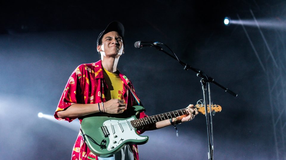 Rising star “Lover Boy” Phum Viphurit performs his sweet, soulful vocals in November 2019 at the Maho Rasop Festival. Photo: Coconuts