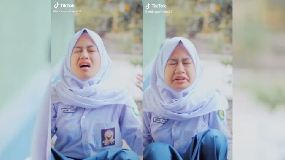 At the time of writing, Grina’s sneezing TikTok video has been viewed around 8.7 million times with 616,400 likes and over 12,900 comments since it was uploaded last Wednesday. Screenshot from TikTok/@@jiddussgrinaaa03