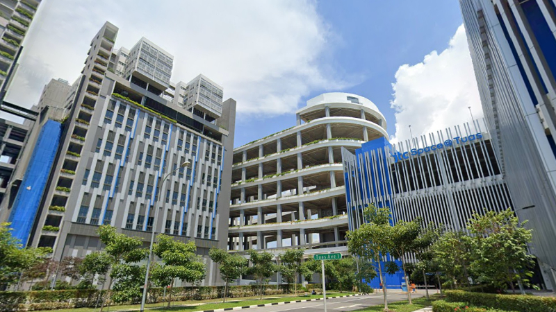 The JTC Space@Tuas dormitory. Image: Google
