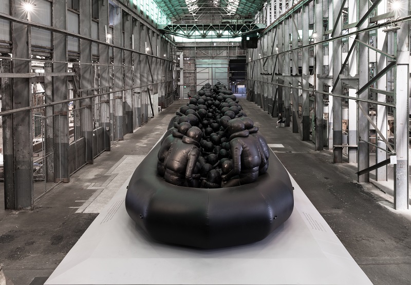 Ai Weiwei’s ‘Law of the Journey.’ Photo: Biennale of Sydney