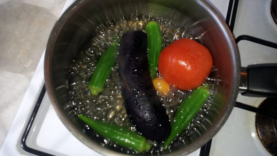 Pot of boiling vegetables. Photo: Top Kitchen Depot