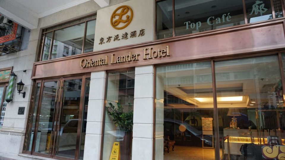 The woman is believed to have been working as a prostitute at the Oriental Lander Hotel in Mong Kok. Photo via booking.com