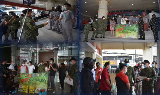 Cebu City police’s “Arrestoguinaldo.” Photo: Itug-an Ni CD/FB