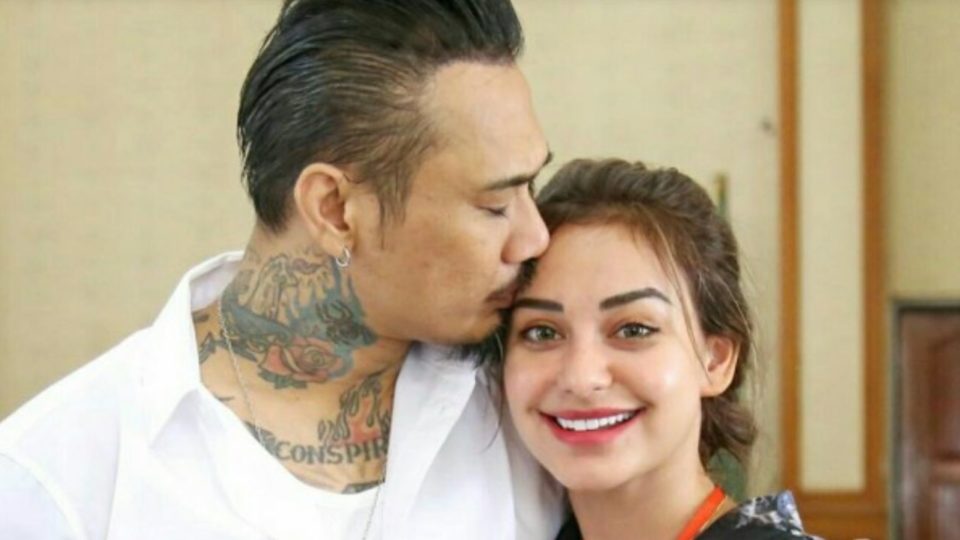 I Gede Ari Astina, or Jerinx, pictured here with Nora Alexandra. Photo: Instagram