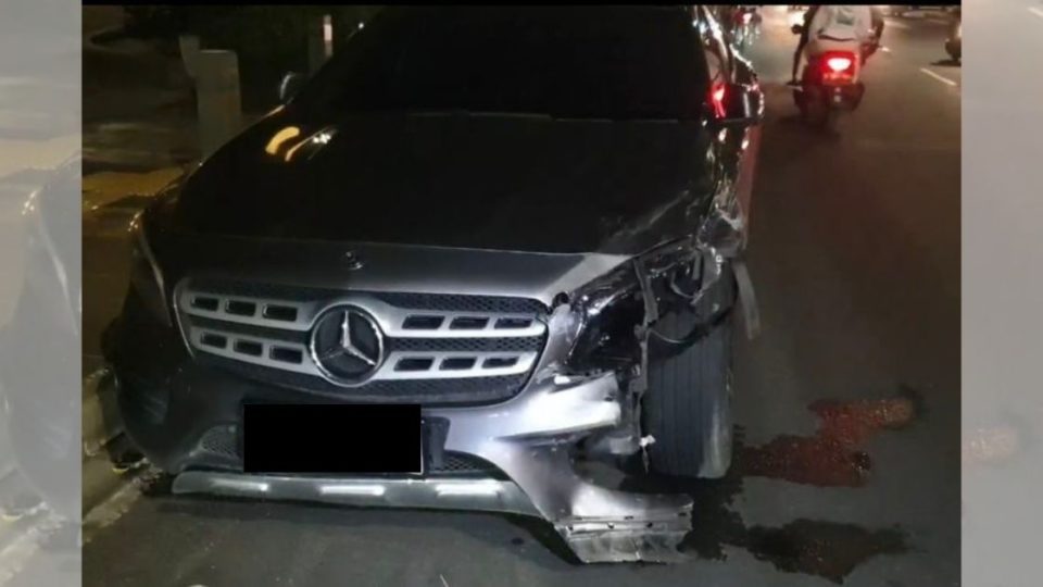 Indonesian actress/Instaceleb Salshabilla Adriani crashed her car into two others and injured a man, allegedly while driving under the influence last night, but no charges were reportedly pressed in the incident. Photo: Istimewa