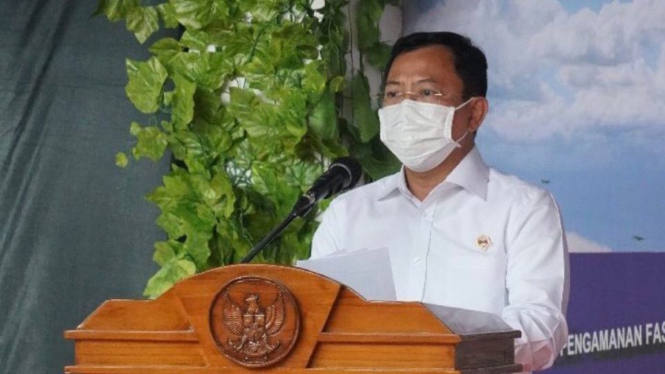 Indonesia’s Health Minister Terawan Agus Putranto. Photo: Health Ministry