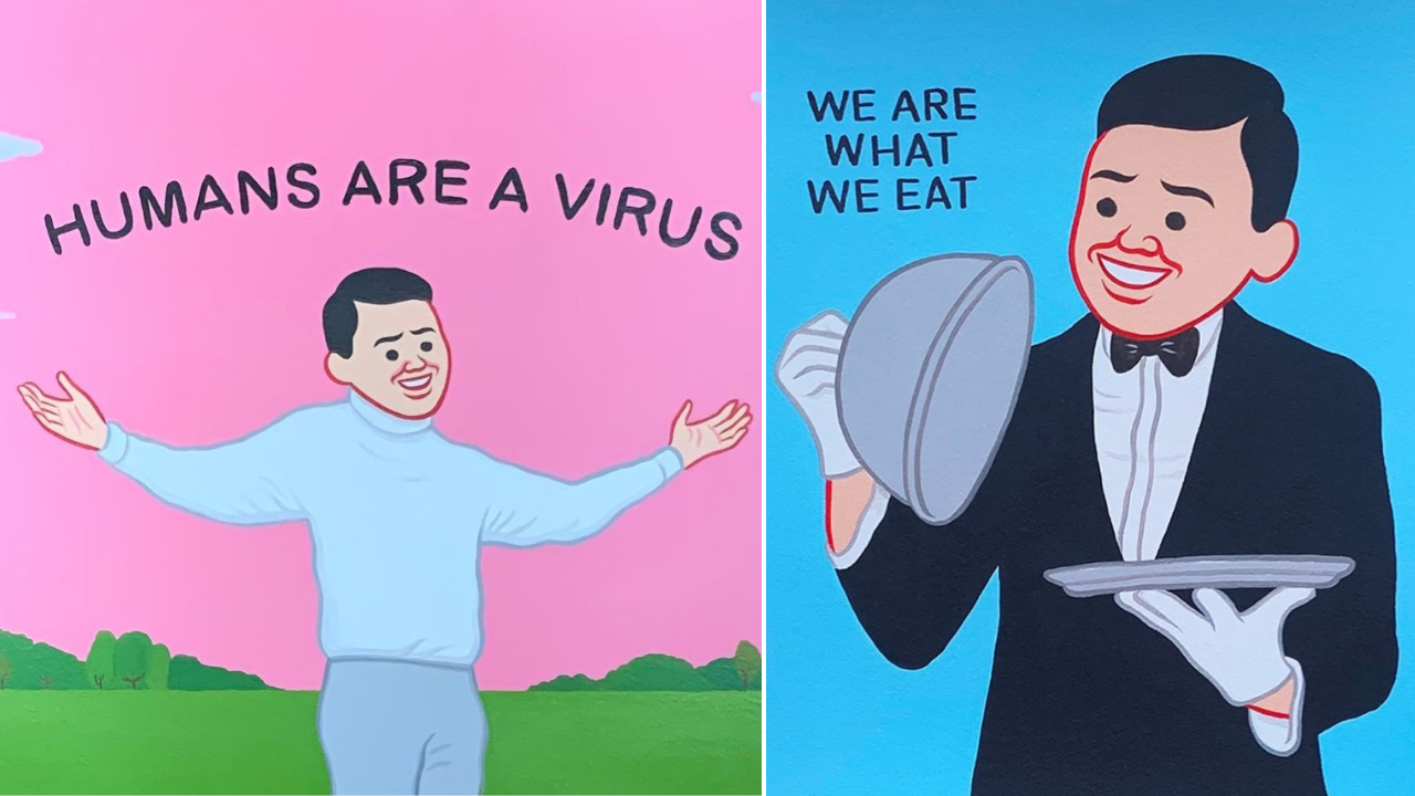 Joan Cornella HUMANS ARE A VIRUS フィギュア HUMANS ARE A VIRUS by