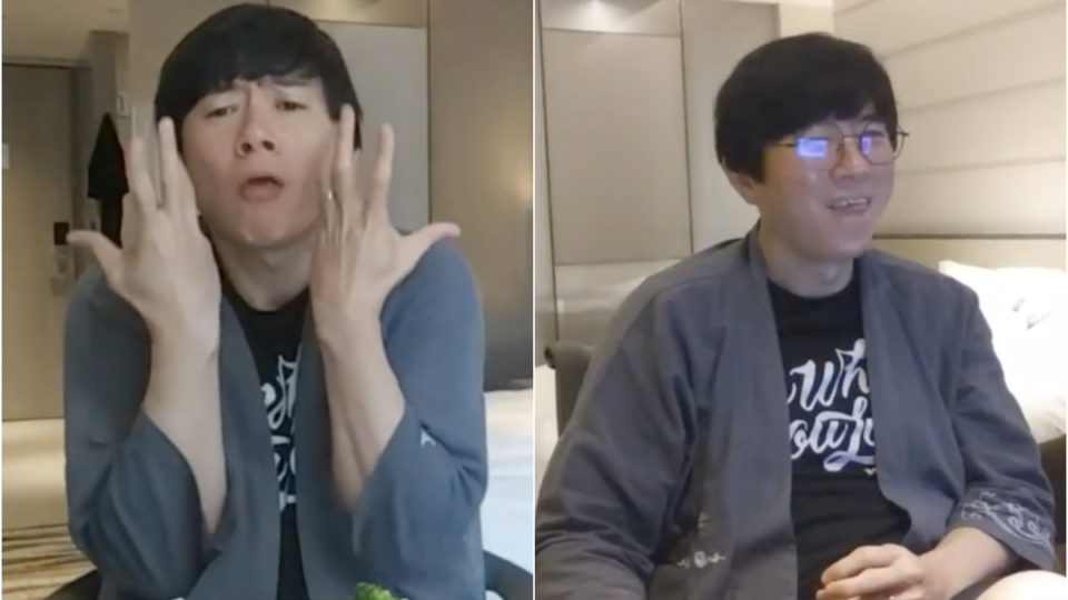 Screengrabs from Ng’s streams since Tuesday. Photos: Singaporean In Korea / America / Japan/ YouTube
