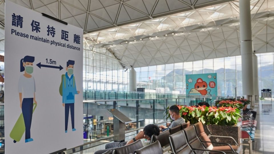 Travelers who arrived in Hong Kong from the UK after Dec. 2 now need to undergo an extra seven days of quarantine. Photo via Hong Kong government’s Information Services Department