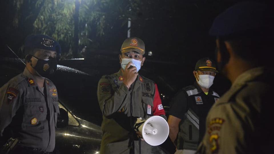 Bali’s COVID-19 task force conducting an inspection on Jan. 18, 2021. Photo: Bali Provincial Government