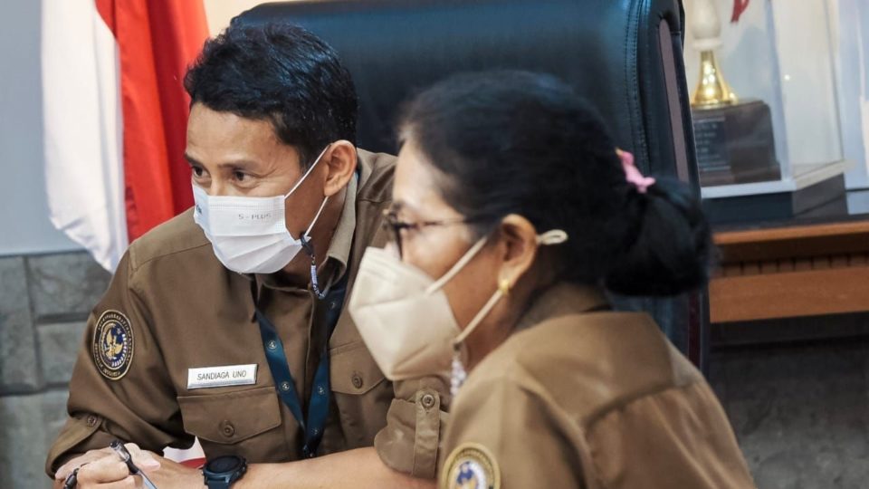 Tourism and Creative Economy Minister Sandiaga Uno. Photo: Kemenparekraf 
