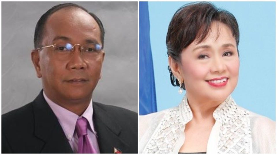 Jay Sonza and Rep. Vilma Santos. Photo: handout, Congress of the Philippines.
