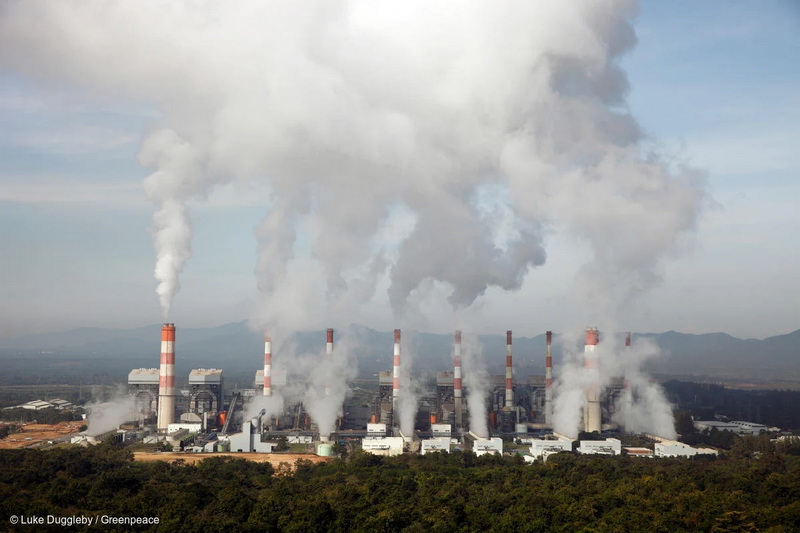 Mae Moh power plant. Photo: Greenpeace