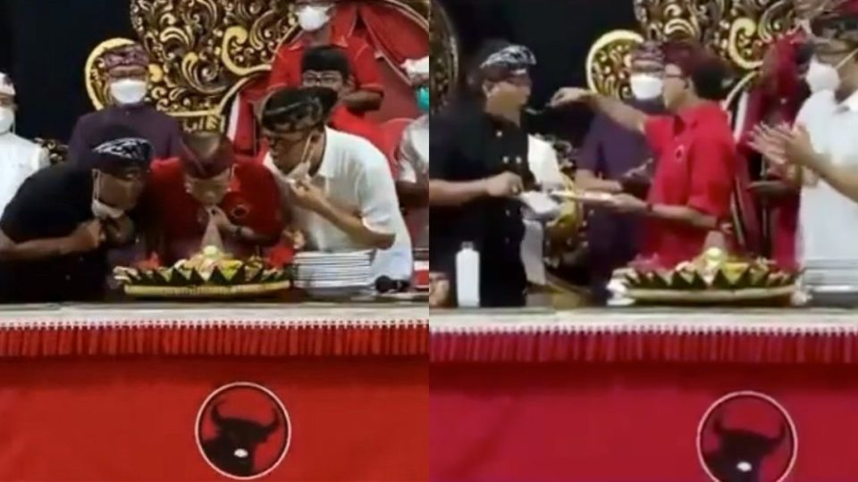 Over the weekend, the Indonesian Democratic Party of Struggle (PDI-P) celebrated the success of the 2020 regional elections held on Dec. 9. Screengrabs: Twitter