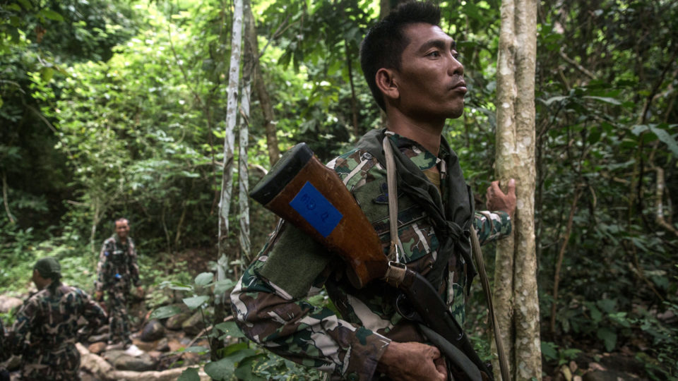 Crack teams of forest rangers patrol Thailand’s Ta Phraya National Park, part of a protracted, bloody struggle to prevent the illegal logging and trafficking of Siamese rosewood. Photo: Luke Duggleby