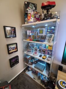 The gaming room filled with old gaming consoles. Photo: Helmi Abdat