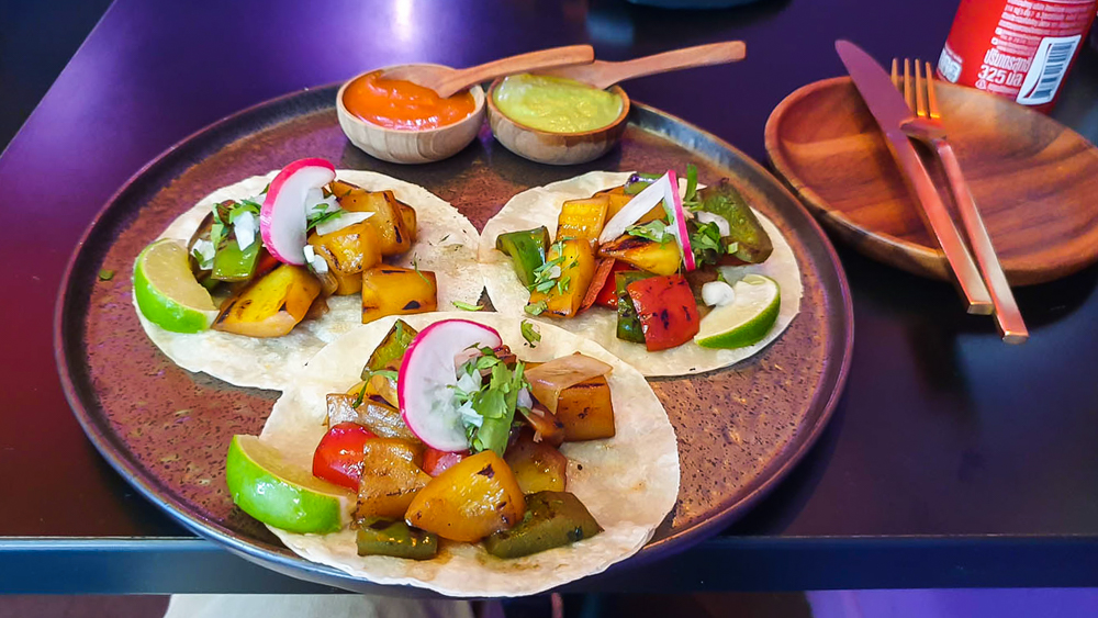 Jackfruit Tacos. Photo: Coconuts Bangkok