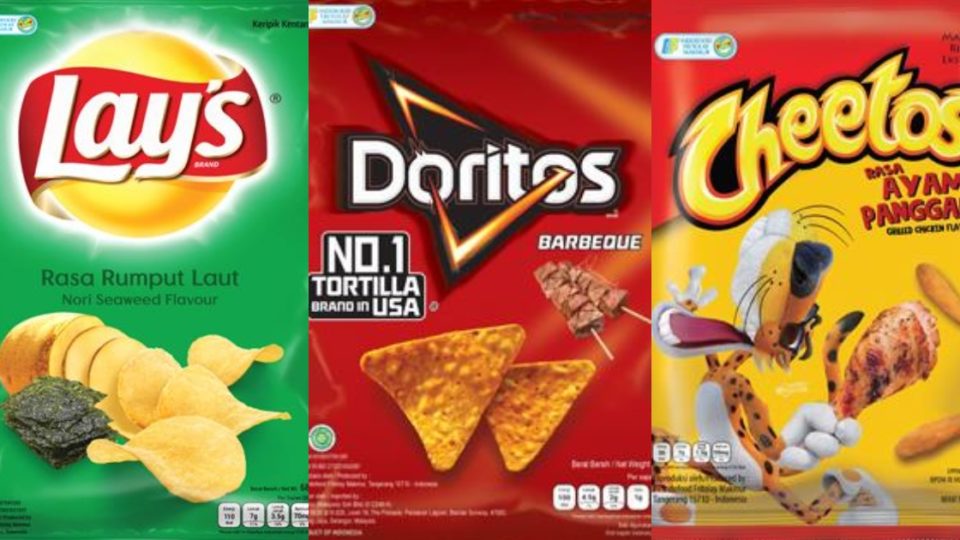 Indonesia will have to go without Cheetos, Lay’s and Doritos for about three years starting in August 2021. Photo: Indofood