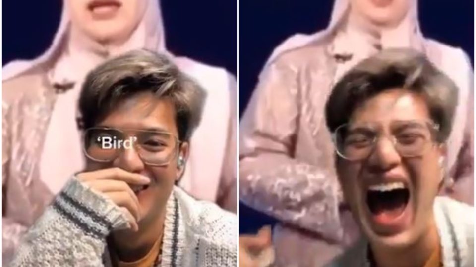 Screenshots of TikTok video showing DJ Yusuf laughing at the science teacher. Photos: Ssupyusuf/TikTok
