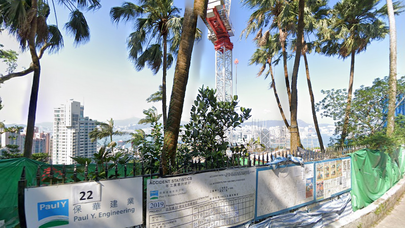 Alibaba CEO Jack Ma reportedly bought the billion-dollar home at The Peak in 2015. Photo: Google Street View