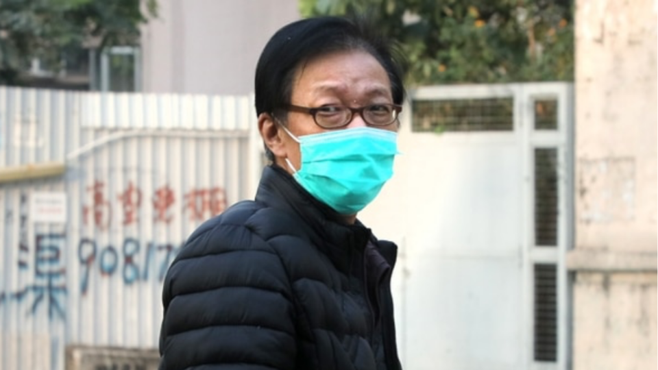Li Wan-keung, 63, escaped from his hospital ward in December and was found in Mong Kok two days later. Photo: Apple Daily