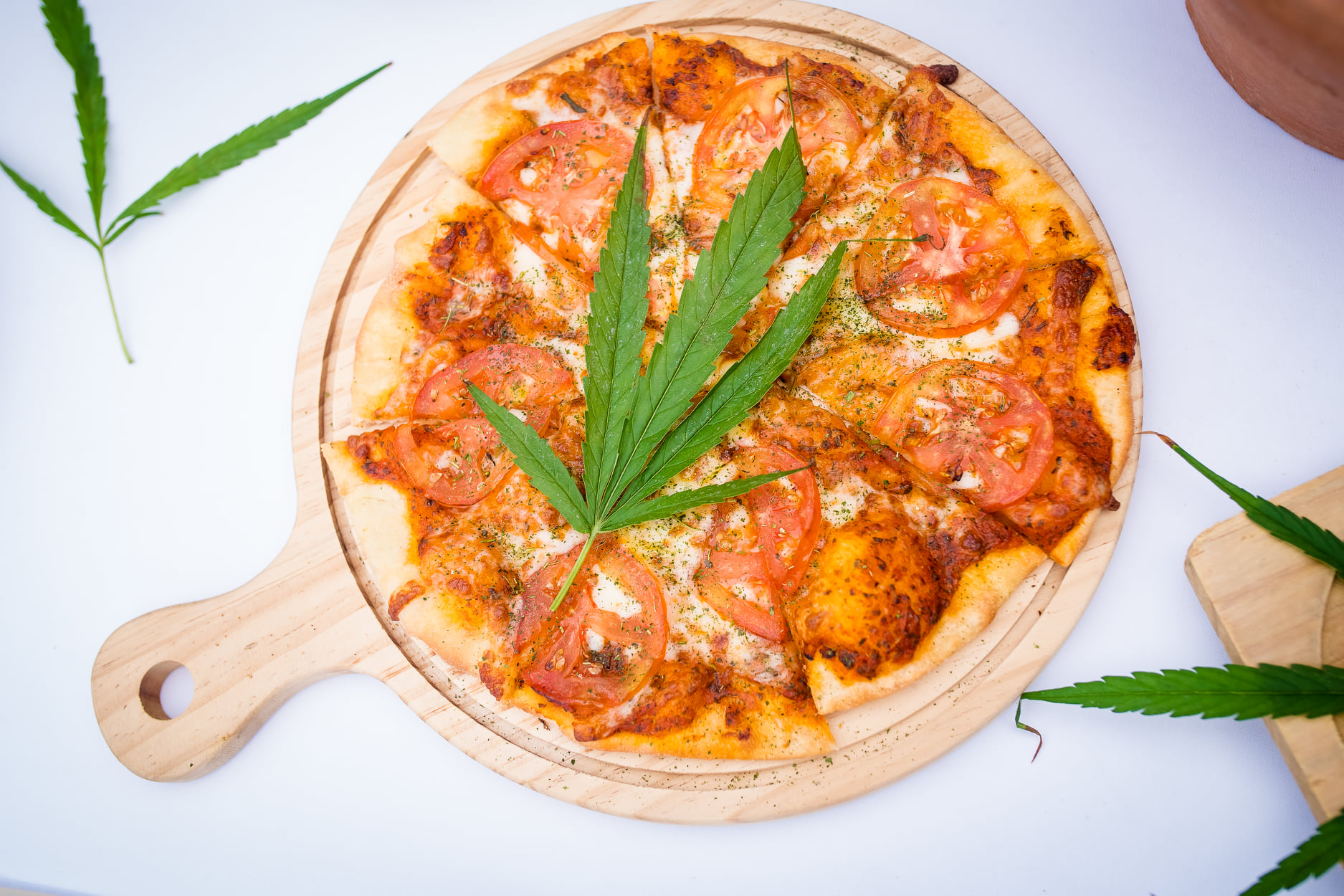 Chi Samui's CBD pizza