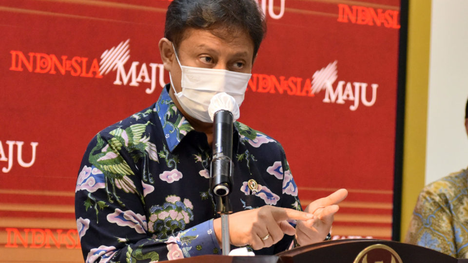 Indonesian Health Minister Budi Gunadi Sadikin. Photo: Cabinet Secretariat