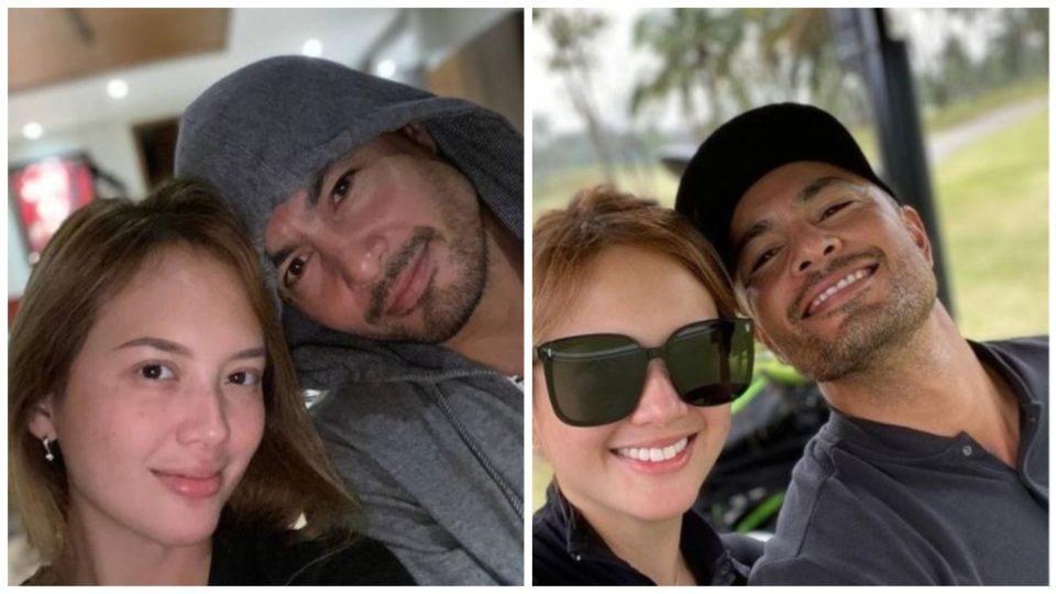 Derek Ramsay and partner Ellen Adarna. Photo: Ramsay/IG