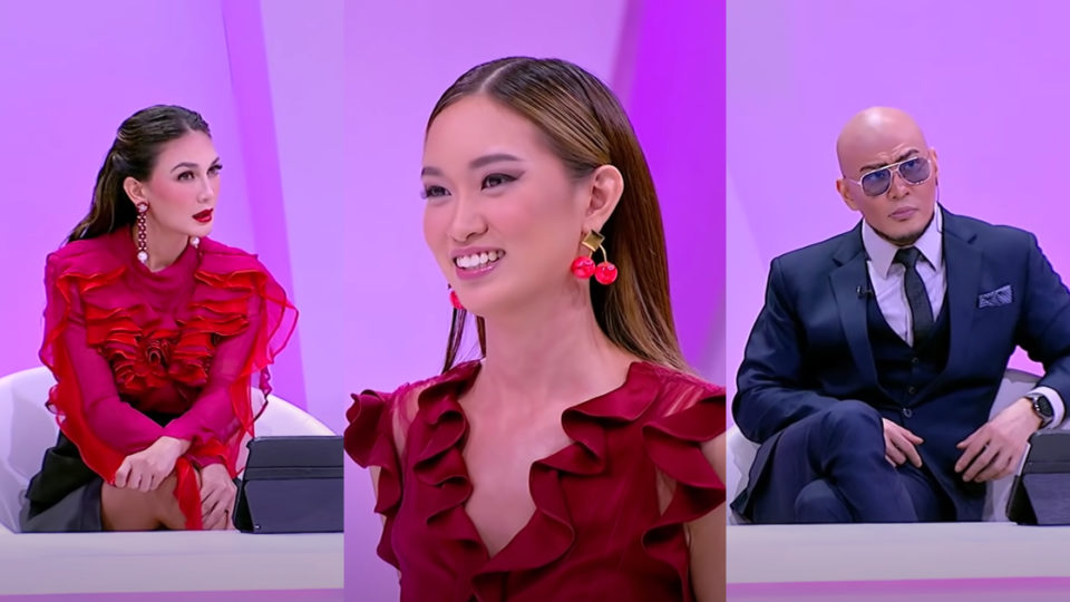 Indonesia’s Next Top Model judges, celebrities Deddy Corbuzier and Luna Maya, mocked a contestant named Ilene when she opened up about her struggle with mental health during the show. Screenshot from YouTube/Indonesia’s Next Top Models