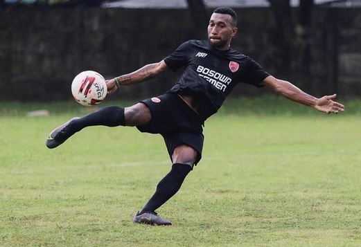 PSM Makassar striker Patrich Wanggai. Photo: Instagram/@wanggaipatrich