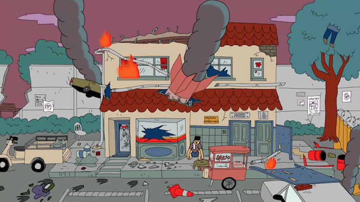 A still from animated short ‘Rendang of Death.’ Photo: Percolate Galactic