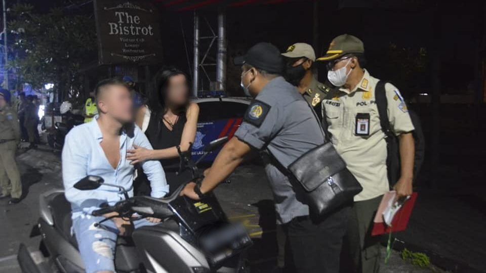 In their most recent sweep, authorities targeted Seminyak, a popularly frequented area in Bali. Photo: Bali Provincial Government 