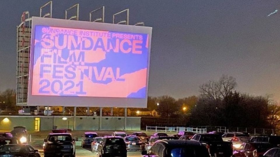 A drive-in screening of Sundance Film Festival 2021 at Circle Cinema in Tulsa, Oklahoma. Photo: Instagram/@circlecinema & @sundanceorg