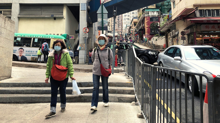 Cases recorded during Hong Kong’s fourth COVID-19 wave account for close to half of the city’s total infections to date. Photo: Coconuts 