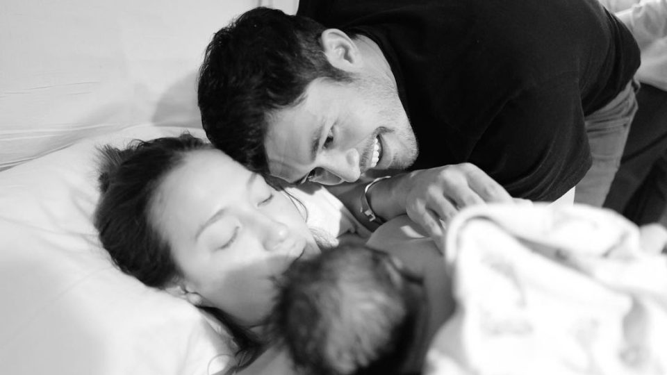 Henry Golding and wife Liv Lo welcome their baby. Photo: Henry Golding/Instagram
