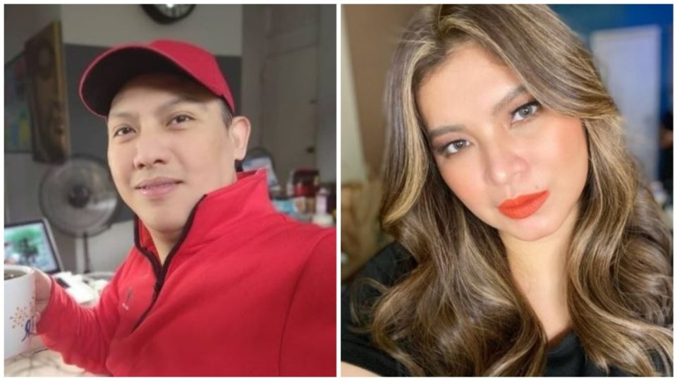 ABS-CBN reporter Alvin Elchico (left) and actress Angel Locsin. Photos: Elchico/FB; Locsin/FB
