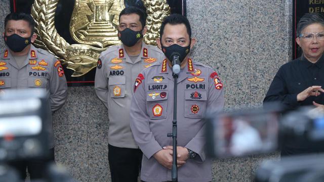 National Police Chief Listyo Sigit Prabowo. Photo: National Police